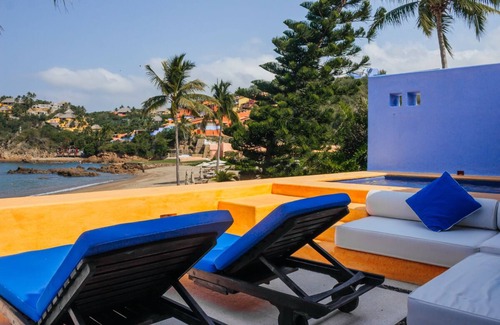 Costa Careyes Maison | Casita 302 | Beachfront & jacuzzi