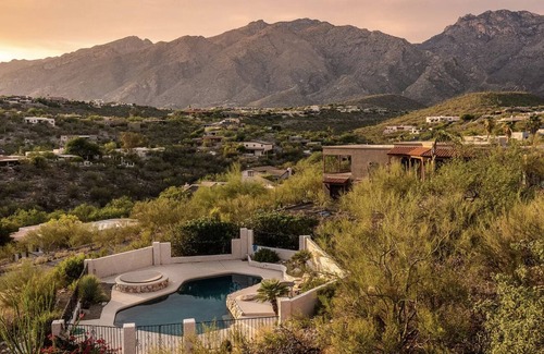 Cimarron Foothills Estates Maison | Catalina Foothills private escape with views, pool, and spa