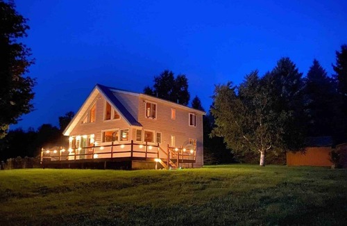 Hobart Cabine | Catskills Cabin with Panoramic Mountain Views