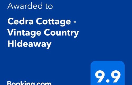 Combpyne Maison | Cedra Cottage - Vintage Country Hideaway