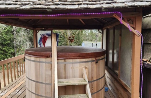 Buckley Location De VR | Celestial Yurt | Cedar Hot Tub | 1 hr to Skiing & Mt Rainier