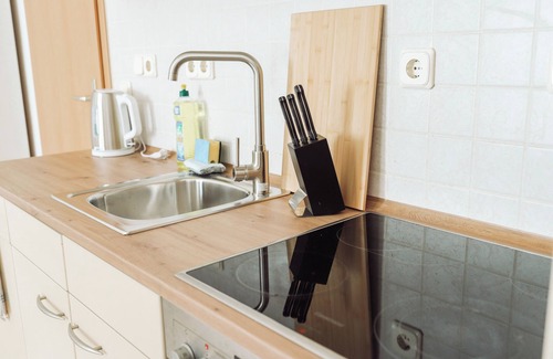 Chemnitz Appartement | Center, 2R, own terrace, WiFi, 4P, modern, quiet