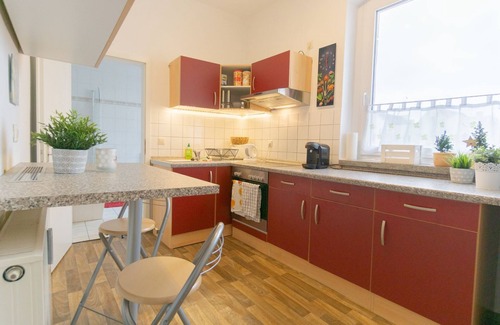 Cottbus Appartement | *Central 50m2 Kitchen Washer Netflix Parking