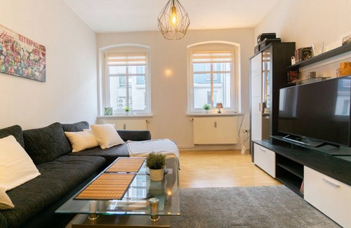 Cottbus Appartement | *Central 50m2 Kitchen Washer Netflix Parking