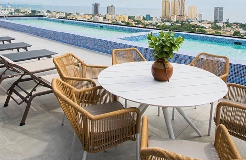 Ciudad Universitaria Appartement | Central and luxurious APT in Santo Domingo with services, pool, Wi-Fi and GYM