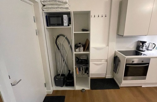 Midtbyen Appartement | Small Central Apartment with Balcony and Shared Panorama Rooftop