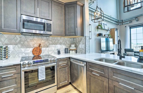 Atlantic Station Area Appartement | Central Atlantic Station Loft in Walkable Location