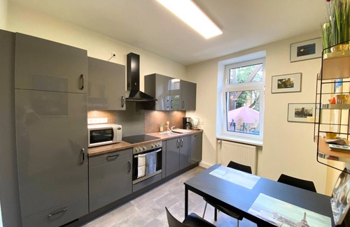 Alt-Kurenz Copropriété | Central, bright + cozy vacation apartment (64 sqm) on the ground floor of an old detached house