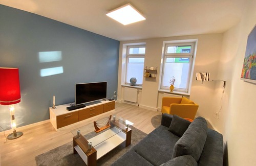 Alt-Kurenz Copropriété | Central, bright + cozy vacation apartment (64 sqm) on the ground floor of an old detached house
