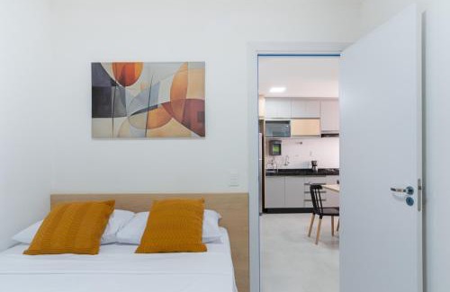 Centro Appartement | Central novo 2 quartos com Ar- Q e F home office