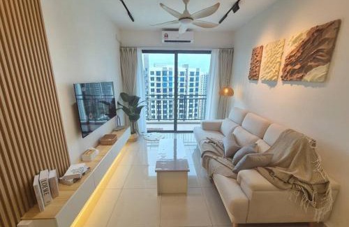 Johor Bahru Appartement | Central Park Bright & High floor 2 Rooms 4 pax