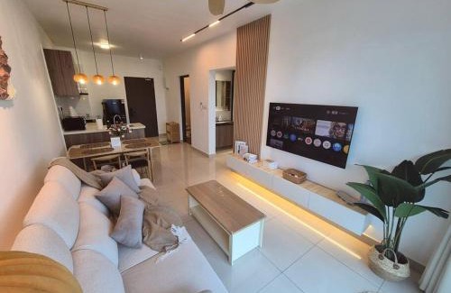 Johor Bahru Appartement | Central Park Bright & High floor 2 Rooms 4 pax