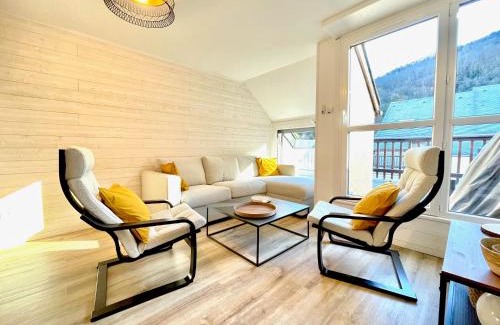 Saint-Lary-Soulan Appartement | Centre village Appartement 3 chambres avec terrasse Jusqu'à 6 personnes
