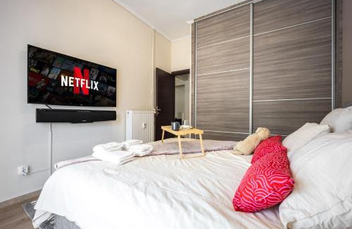 Athens City Centre Appartement | ChabbyNChill - Cozy 1BR with Spacious Balcony
