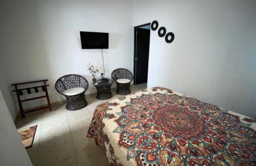 Chacala Appartement | Chacala Arrecifes 1 para 2 con Aire Acondicionado a solo 50 mts de la Playa ARF1