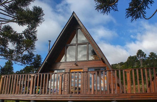 Vacas Gordas Chalet De Ski | Chalé com lareira, Wi-Fi e churrasq em Urubici/SC