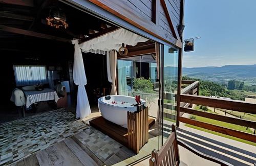 Santo Amaro da Imperatriz Appartement | Chalé da Montanha com Ofurô