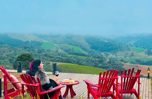Alfredo Wagner Chalet De Ski | Chalé na Serra Catarinense Refugio Mirante da Montanha