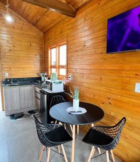 Osorio Maison | Chalé Tiny house com banheira e lareira