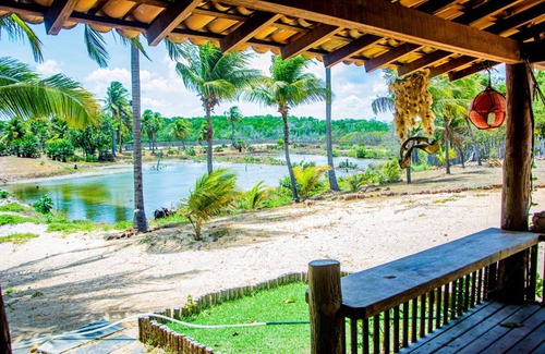 Ponta do Anel Cabine | Chalés Canto do mangue praia do Macapá Luís Correia litoral do Piauí Brasil