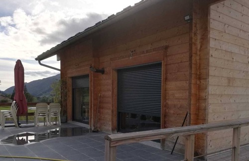 Mijoux Maison | chalet 10 personnes pieds des pistes vue panoramique