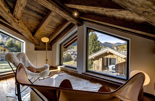 Le Lavancher Chalet De Ski | Chalet avec piscine, sauna et jacuzzi, capacité 12