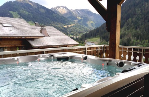 Chatel Chalet De Ski | Chalet 14 pers (12 adultes max) - authentique, spa, proche du centre et pistes