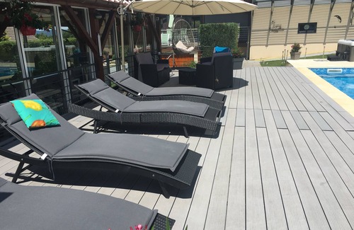 Corcieux Chalet De Ski | 4-person chalet with jacuzzi, sauna and swimming pool