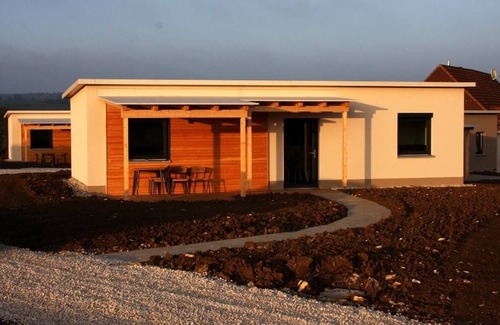 Pilsach Appartement | Chalet (44 m2) entouré de verdure, les animaux domestiques sont les bienvenus