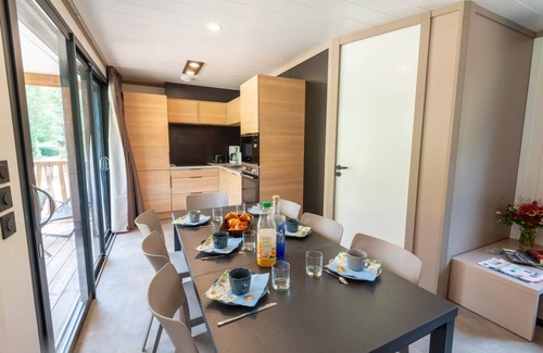 Saint-Bauzile Maison | Chalet 6/8 personnes - Camping Les Berges du Bramont