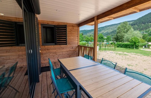 Saint-Bauzile Maison | Chalet 6/8 personnes - Camping Les Berges du Bramont