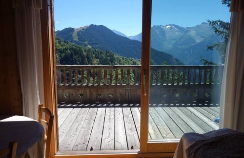 Huez-en-Oisans Chalet De Ski | Chalet 6 à 8 pers. plein sud avec vue, idéal pour famille avec enfants