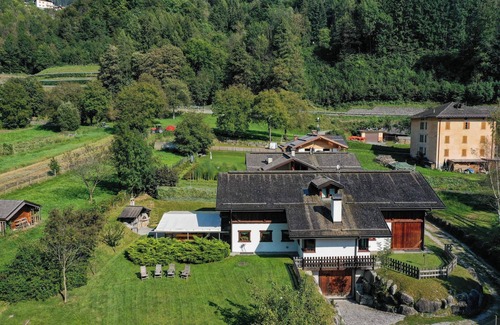 Giustino Chalet De Ski | Chalet "Casa Al Campo" avec vue sur les montagnes, jardin, balcon et barbecue