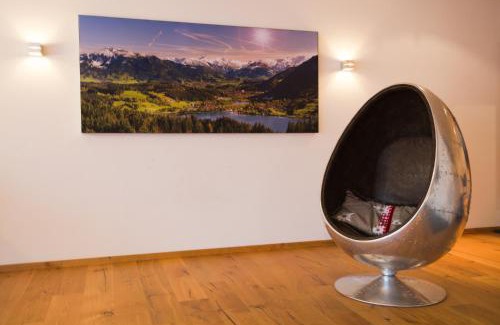 Oberstaufen Appartement | Chalet Alpenrose 134qm am Golfplatz Oberstaufen