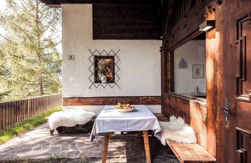 Curon Venosta Chalet De Ski | Chalet "Am Reschensee" avec vue sur le lac, terrasse privée et jardin privé