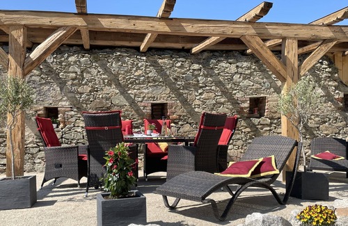 Feilitzsch Copropriété | Chalet apartment "Giebeltraum", 115 sqm & wellness/fitness/sauna - Bergrödelhof