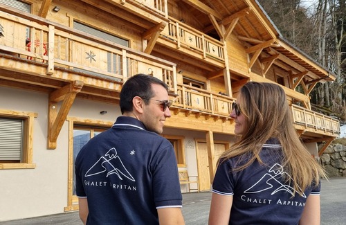 Araches-la-Frasse Chalet De Ski | Chalet Arpitan - vue panoramique, calme - les Carroz Grand Massif