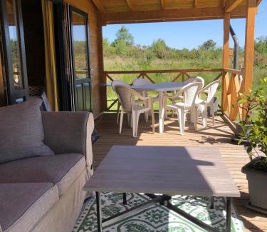 Sulniac Chalet De Ski | Chalet au calme pour 6 personnes proche Golfe du Morbihan Animaux acceptés