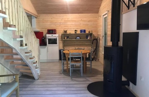 Layrac Chalet De Ski | Chalet au Milieu de la Forêt Avec lac à Proximité