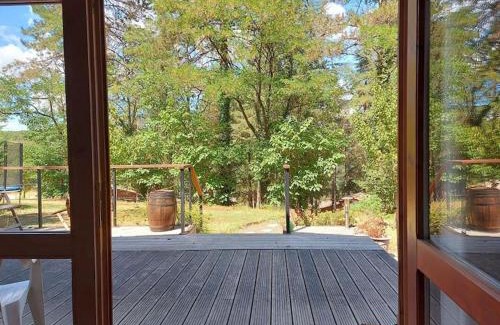 Layrac Villa | Chalet au milieu de la forêt avec lac à proximité
