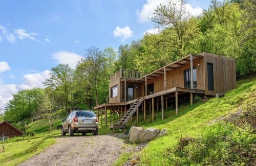 Cornimont Chalet De Ski | Chalet 'Massassi Plaza' avec vue sur les montagnes, Wi-Fi et climatisation