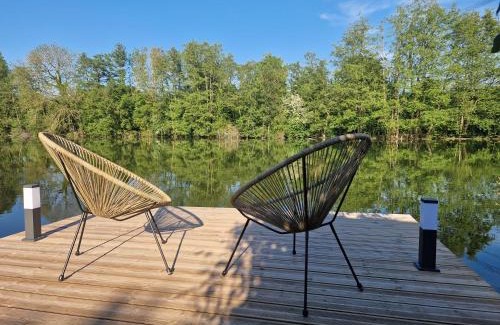 Longpre-les-Corps-Saints Chalet De Ski | Chalet bord de l'eau avec spa privatif
