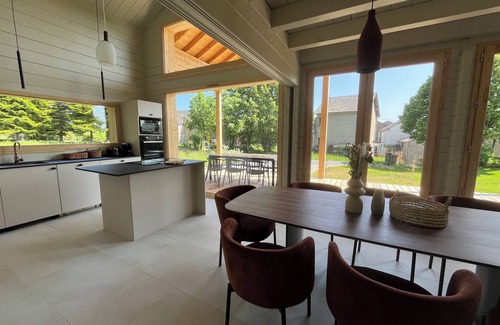 Saint-Sauveur-Camprieu Chalet De Ski | Chalet bois cœur Cévennes