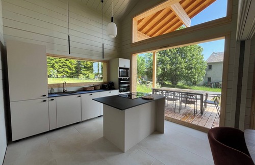 Saint-Sauveur-Camprieu Chalet De Ski | Chalet bois cœur Cévennes