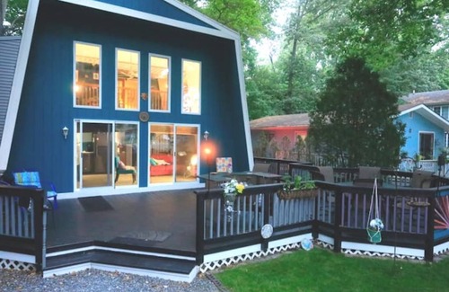 Rehoboth Beach Chalet De Ski | Chalet by the Bay Charming Beach Getaway