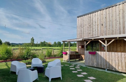 Clermont-Creans Chalet De Ski | Chalet Campagne Vue sur la campagne