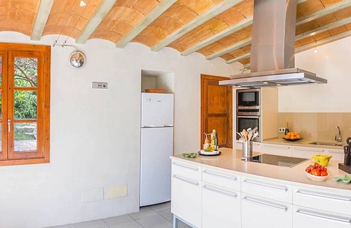 Soller Chalet De Ski | Chalet Casa Futbol avec vue sur les montagnes, piscine, Wi-Fi, climatisation, terrasses et jardin