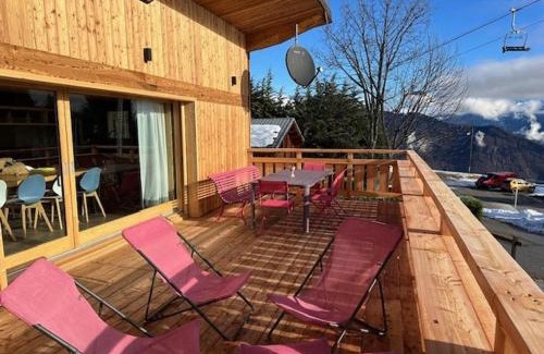 La Lechere Chalet De Ski | Chalet chaleureux avec vue sur les montagnes de La Léchère
