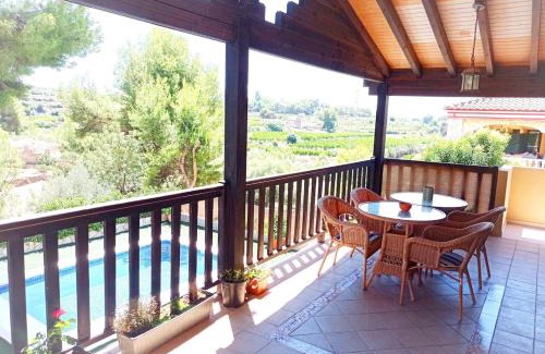 Borriol Maison | Chalet con piscina privada