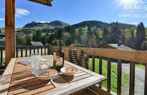 Le Grand-Bornand Chalet De Ski | Chalet cosy de 4 chambres pour 8 personnes, proche bus et pistes, équipement complet et moderne ! - FR-1-391-47
